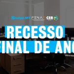 Comunicado Recesso de Final do Ano