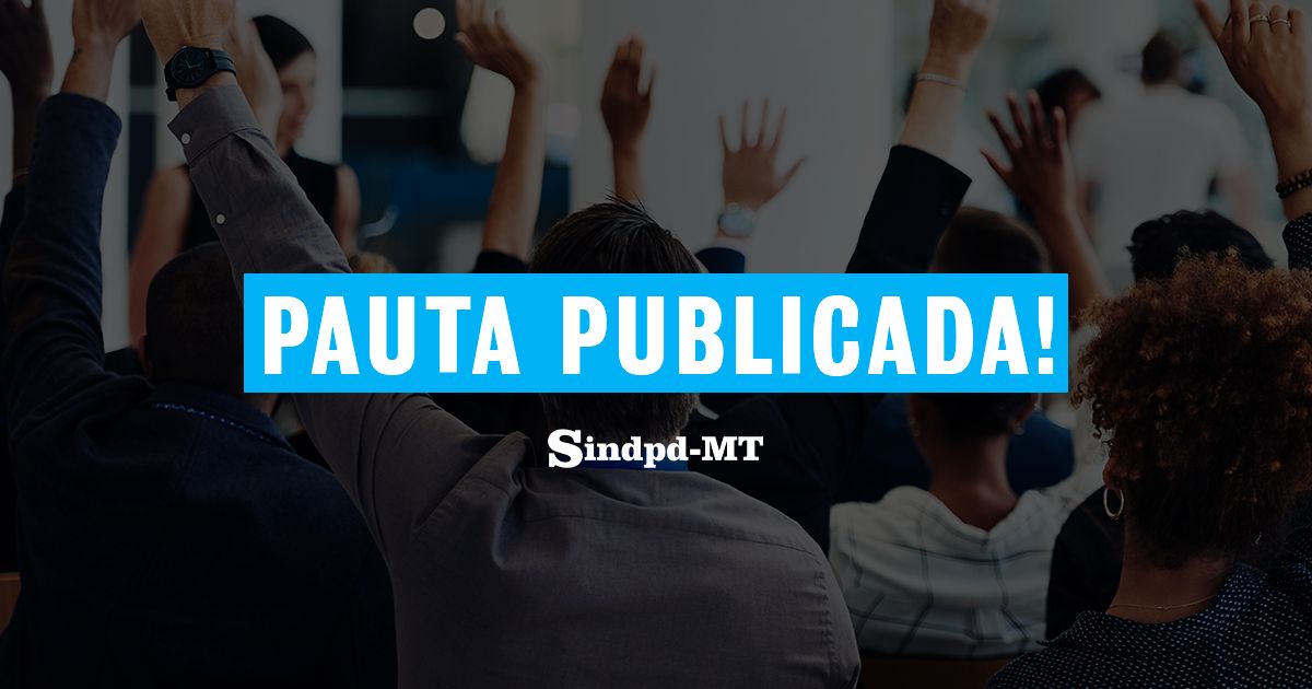 Pauta de reivindicações do Sindpd-MT para CCT 2026/2028 é publicada; confira