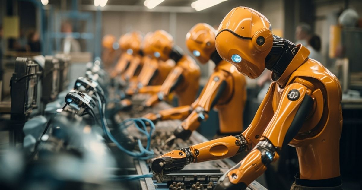 China inaugura fábrica onde robôs humanoides produzem outros robôs