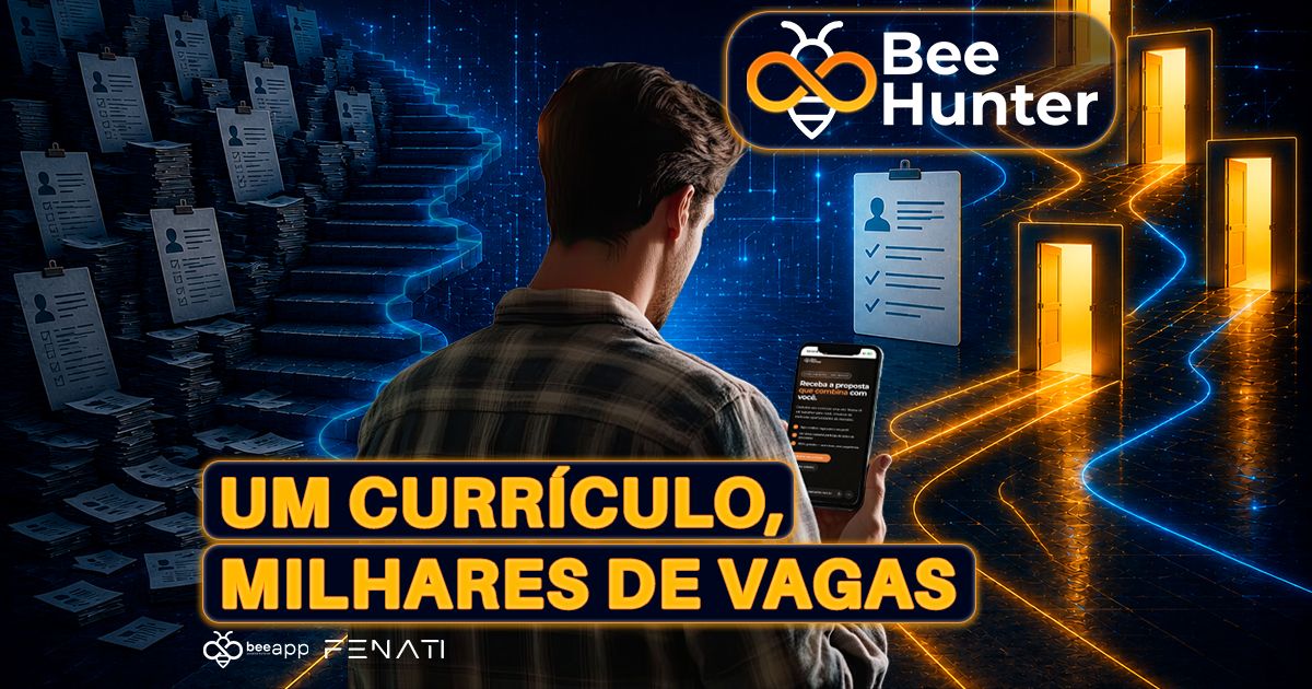 Bee Hunter: Milhares de oportunidades e uma IA que trabalha para você encontrar a vaga de emprego ideal