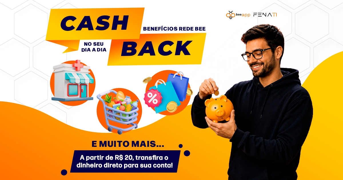 Do mercado da semana ao delivery: a economia de quem já usa o cashback da Bee Fenati no dia a dia