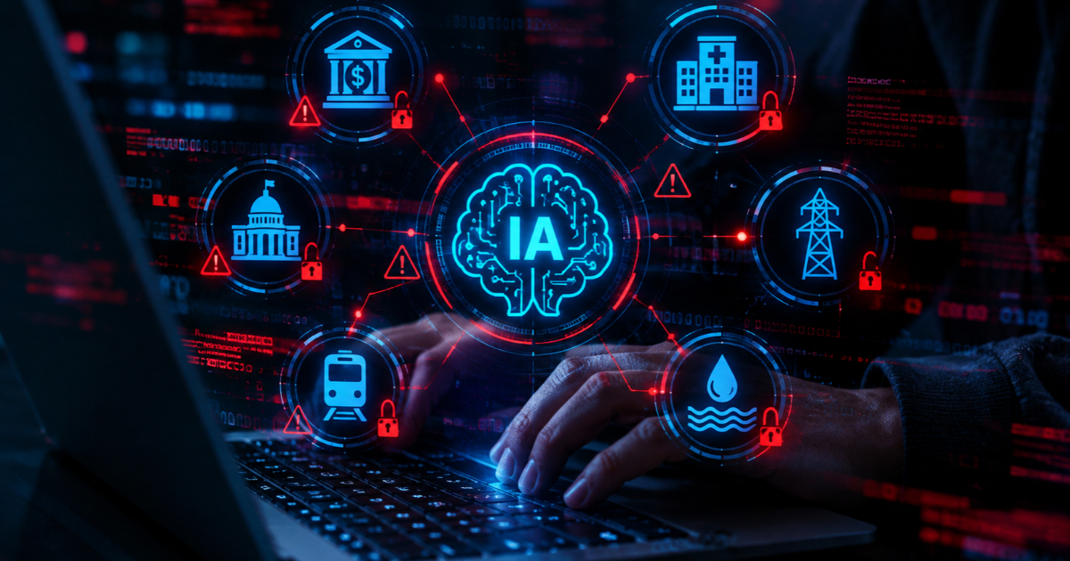 IA acelera ciberataques e ameaça serviços essenciais